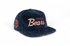 Mitchell and Ness Chicago Bears Retro Cord Snapback / Navy / RRP £30