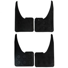 Universal Rubber Car Mudflaps Front or Rear Splash Guard Mudguards 4pc fits Ford