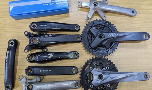 Shimano crank arms set - crank,