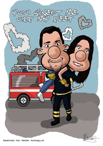Custom caricature from photo - photo, 1