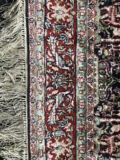 Silk Kashmir rug carpet 122x77cm unused