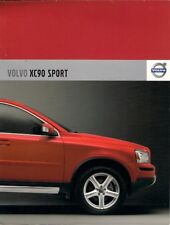 Volvo XC90 Sport 2006-07 UK Market Sales Brochure 3.2 4.4 V8 D5