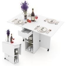Mobile Folding Table with 2