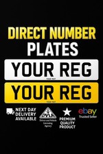 Number Plates UK Premium | 2D | 3D | 4D | 4D Gel | 100% Road / MOT Legal