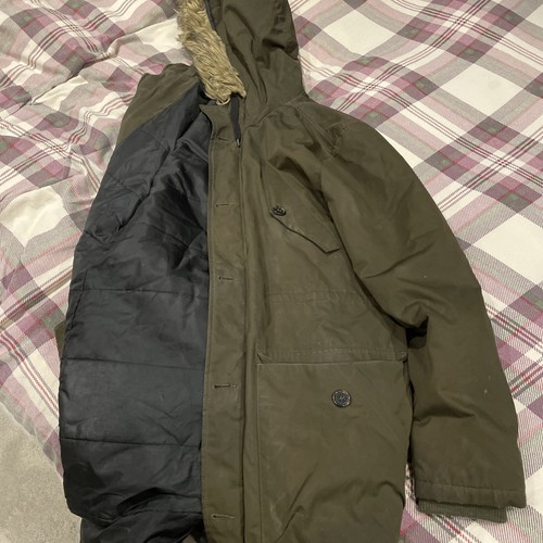 River island khaki green faux - river,