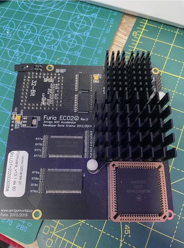 Furia amiga 600 accelerator - amiga,