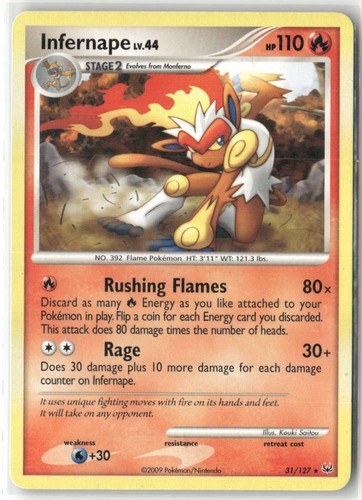 Pokemon infernape 127 - pokemon, 31/127