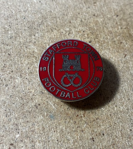 Stafford town rare enamel - stafford, fc