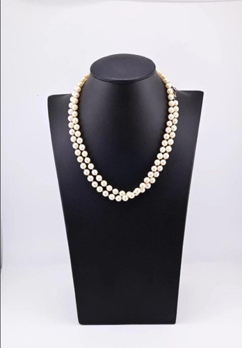 Rare stern pearl necklace - h,