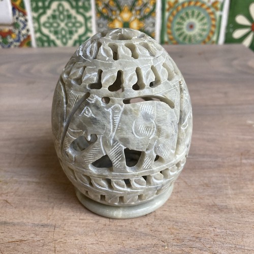 Soap stone hand carved - soap,