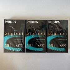 3x PHILIPS DCC 45 Min. Digital