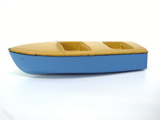 Matchbox Lesney No.48a Meteor Sportsman Mk.II Sports Boat (DARK TAN DECK)