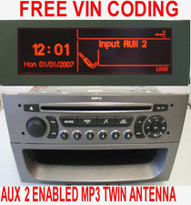 2008 Peugeot 308 SW Radio Stereo Headunit CD Player RD4 MP3 Free VIN Coding