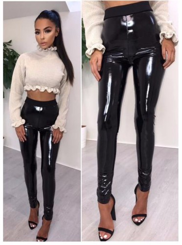 Ladies women vinyl pvc wet - women,