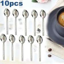 10x Tea spoons Stainless Steel