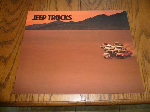 1987 jeep trucks - jeep, sales