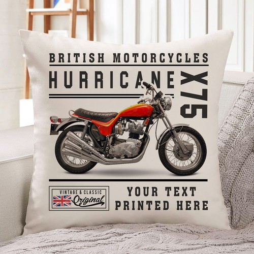 Personalised motorbike cushion - personalised,