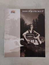 vintage 1999 Chevrolet S-10 Xtreme Pickup Truck Car Brochure Catalog 9"x11"