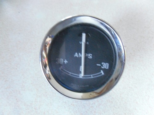 Vintage lucas 52mm ammeter - 52mm,