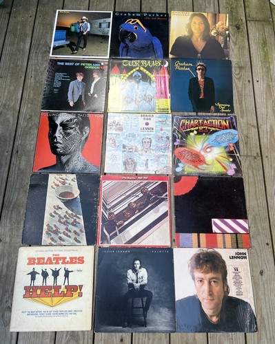 Vintage vinyl records - vintage,