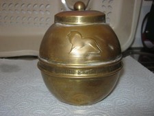 vintage old brass Liptons tea