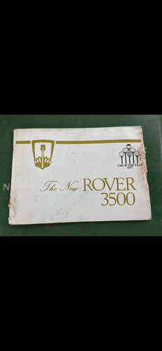 The new rover - 3500, manual