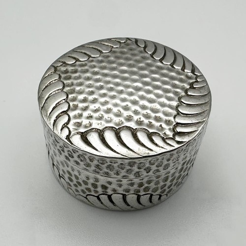 Victorian planished pill - victorian,
