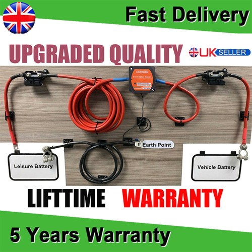 Battery split charge kit - battery,