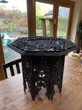 Large Vintage Indian Hardwood