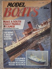 Model Boats Plan "Type XVII U