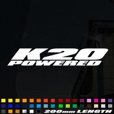 K20 Powered Sticker Vinyl