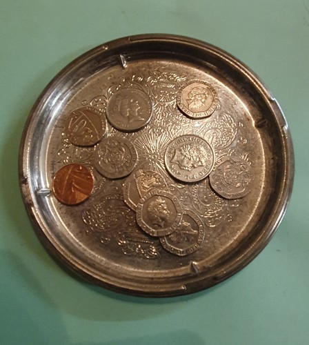Silver plated falstaff tray - silver,