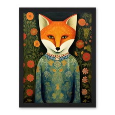 Fox Flaunting Fancy Floral