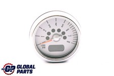 Mini R50 R52 R53 Cabrio Tachometer Revolution Counter Chrome 6936312