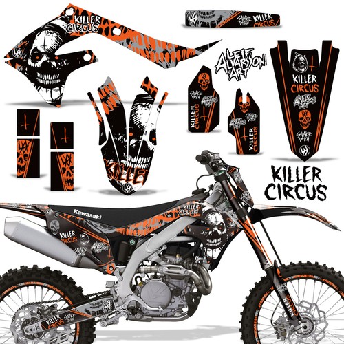 Dirt bike graphics decal - mx,
