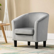 Velvet tub chair accent - velvet,