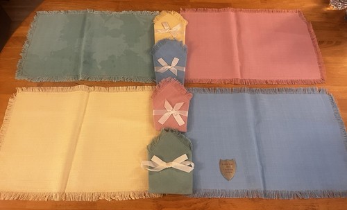Vintage irish linen table mat - vintage,