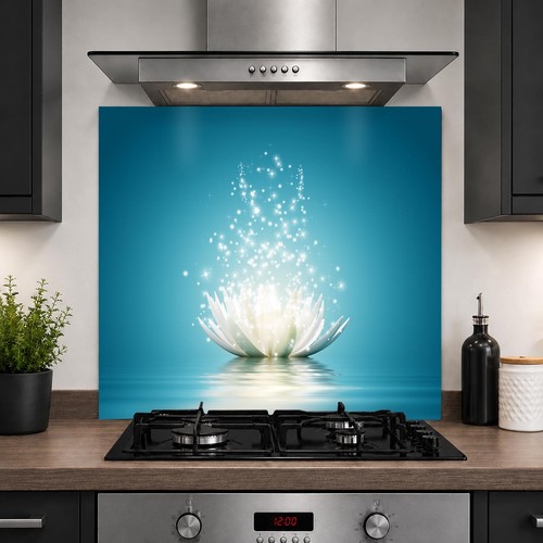 Printed glass kitchen - printed,