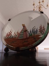 Vintage Circular Mirror Small
