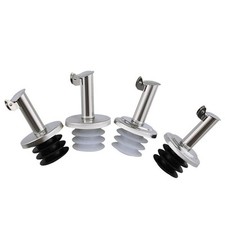 4 X Stainless Steel Liquor