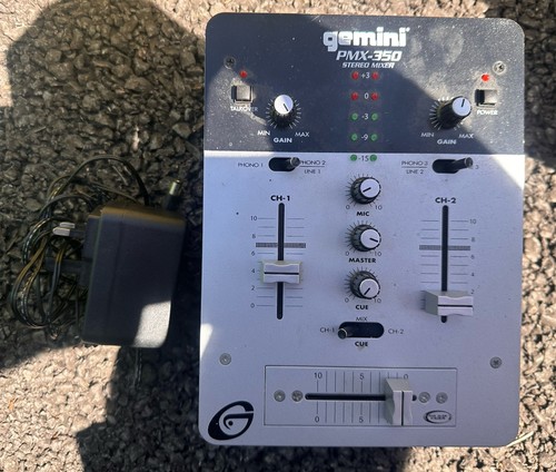 Gemini pmx 350 stereo mixer - pmx-,