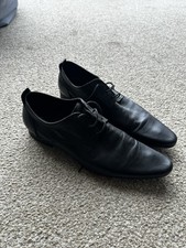 Men’s Dune Black Leather Smart Shoes