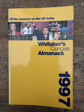 Whitaker's Almanack 1997 -