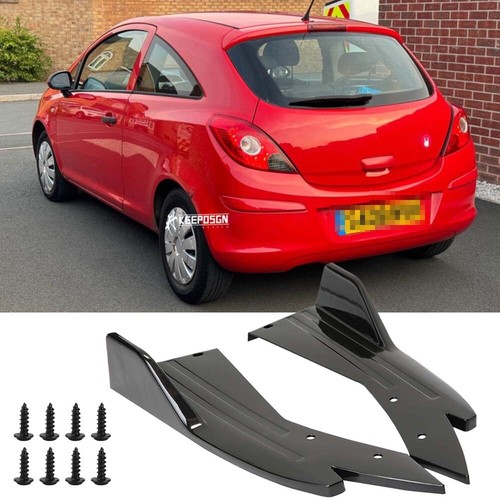 Car rear bumper spats canard - bumper,