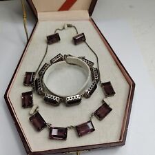 Vintage Sterling Amythest