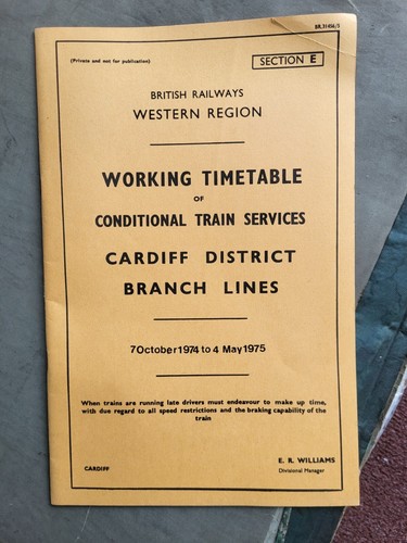 1974 western region railway - region,