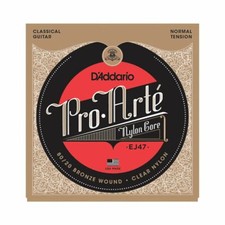 CLASSICAL GUITAR STRINGS D'ADDARIO EJ47 80/20 BRONZE PRO-ARTE NYLON - NORMAL