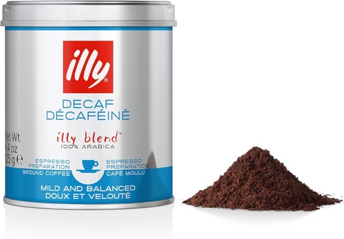 Illy coffee decaffeinated - illy, coffee,