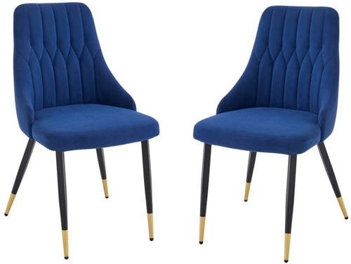 Velvet dining chairs - dining,