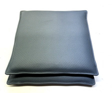 2 X Leather Seat Cushion Real